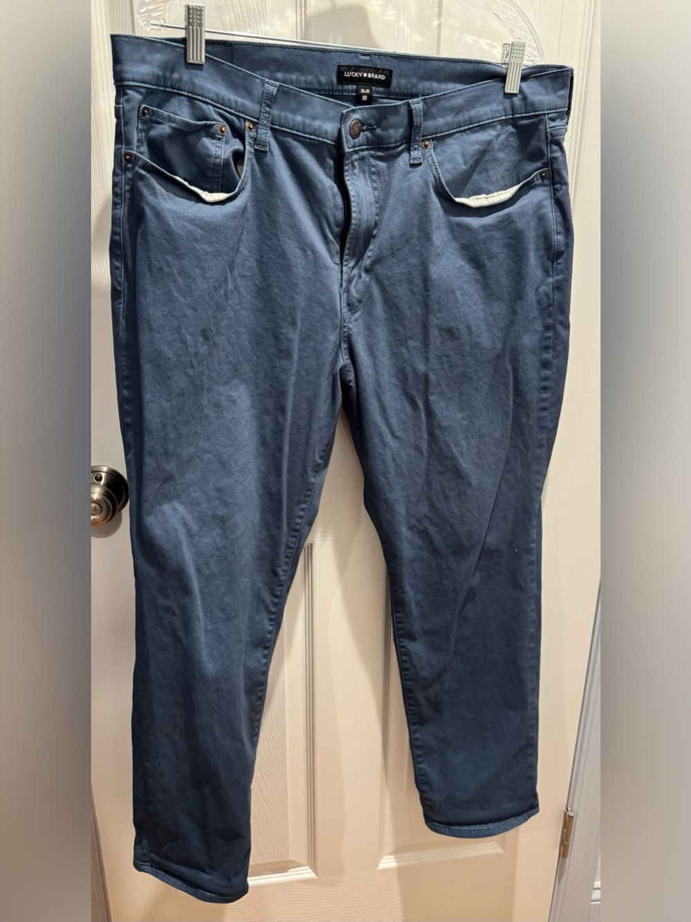 Lucky Brand Men's Blue Dress Pants Size 38W 30L